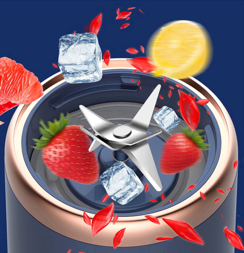Electric Juicer Cup 6 Blades Hign Speed Blender